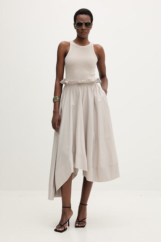 Isabelle Blanche sukňa IS26SS.G130.T011 béžová SS26