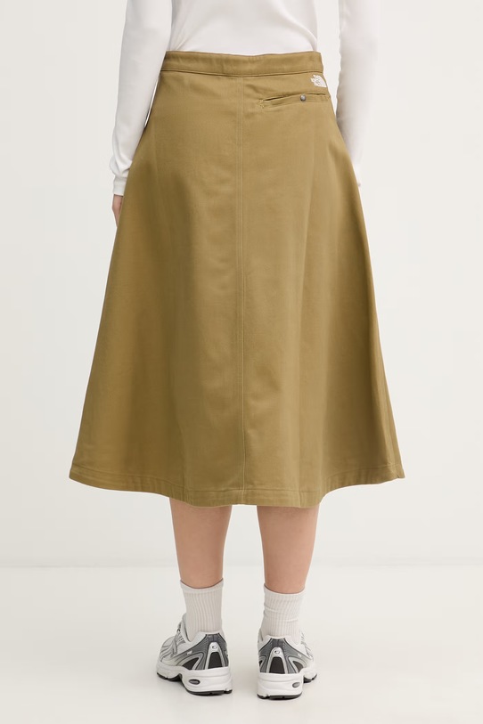 Odzież The North Face spódnica jeansowa Twill NF0A8DWY2EL1 zielony