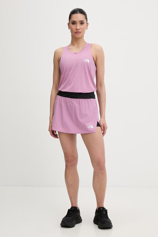 The North Face φούστα-παντελόνι FLEX WOVEN NF0A8G27G6E1 μωβ SS26