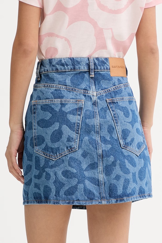 Îmbrăcăminte Marimekko fustă din denim 095422 albastru