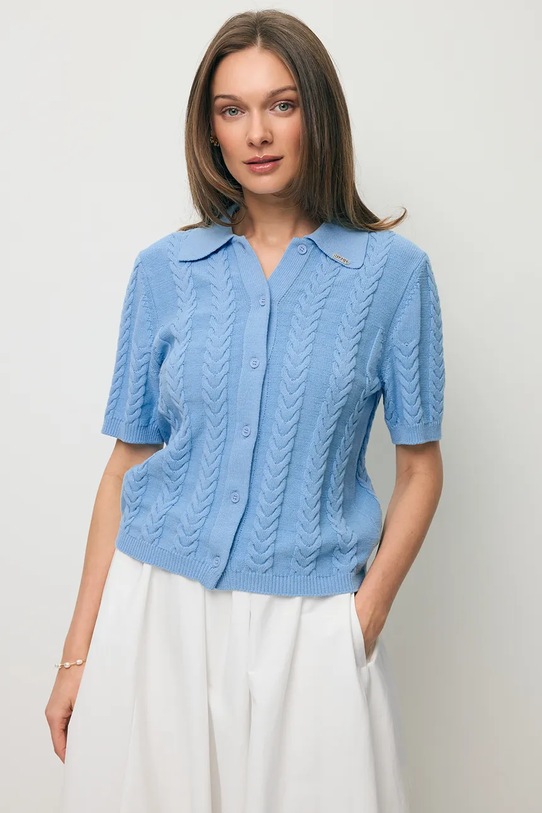 BIZUU спідниця з бавовною NUBE білий NUBE.KREMOWY