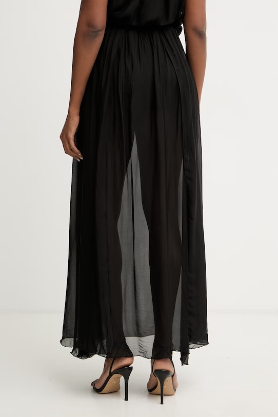 Odzież Haveone spódnica z dodatkiem jedwabiu GCH.Q004 czarny