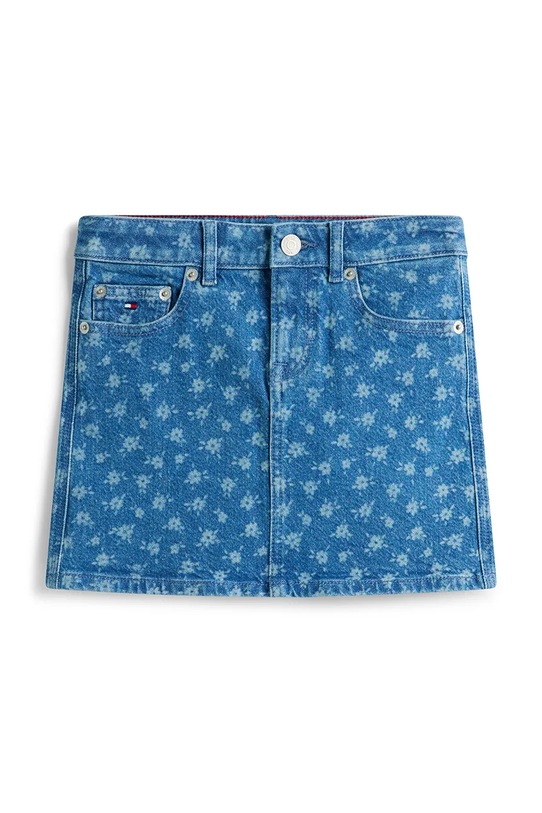 Tommy Hilfiger spódnica jeansowa dziecięca KG0KG08952.128.176.PPY2 niebieski SS26