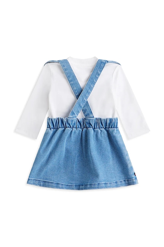 Tommy Hilfiger komplet niemowlęcy z bawełną KN0KN02200.PPY2 niebieski SS26