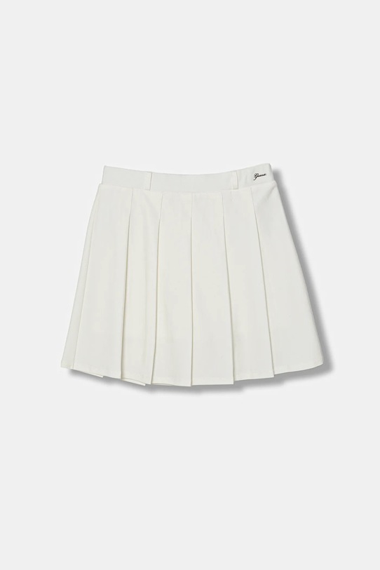 Guess spódnica dziecięca z elastanem beżowy J6RD01.KCY62.PPY2