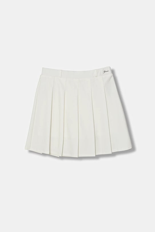 Guess spódnica dziecięca z elastanem beżowy J6RD01.KCY62.PPY2