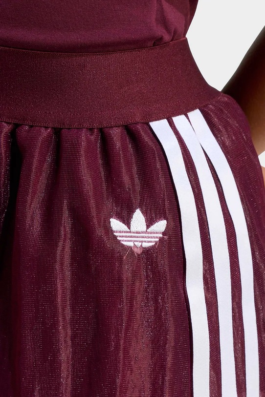 adidas Originals spódnica dziecięca KC6798 bordowy