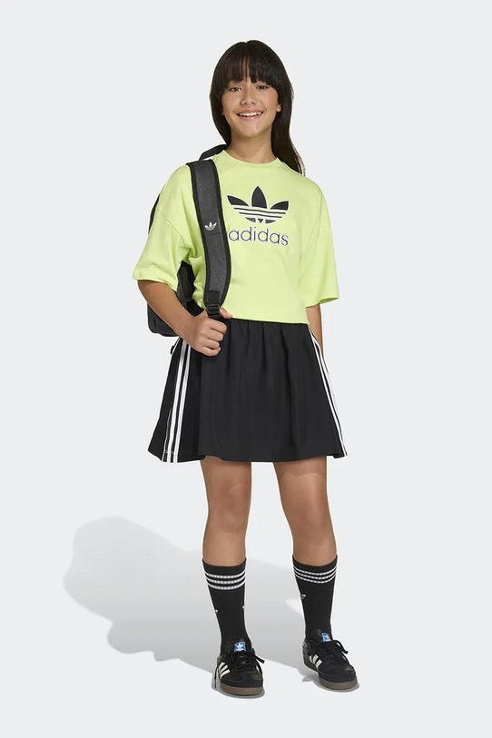 Dječja suknja adidas Originals crna KD7870