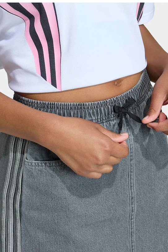 adidas Originals spódnica jeansowa dziecięca KE2966 szary