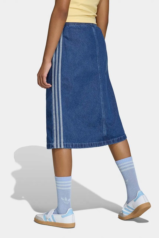 Dziewczynka adidas Originals spódnica jeansowa dziecięca KE2851 niebieski