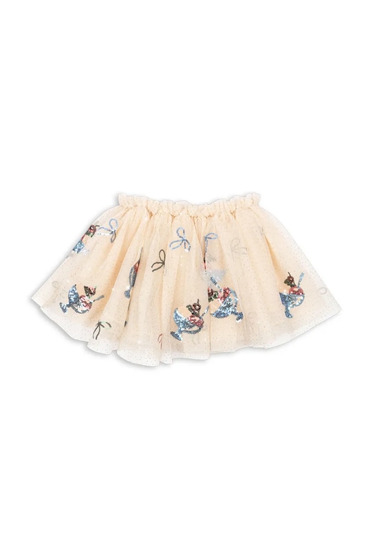 Dječja suknja Konges Sløjd YVONNE SKIRT KS105139.PPY2 bež SS26