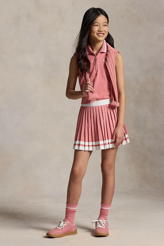 Polo Ralph Lauren spódnica plisowana 313A11767002 różowy