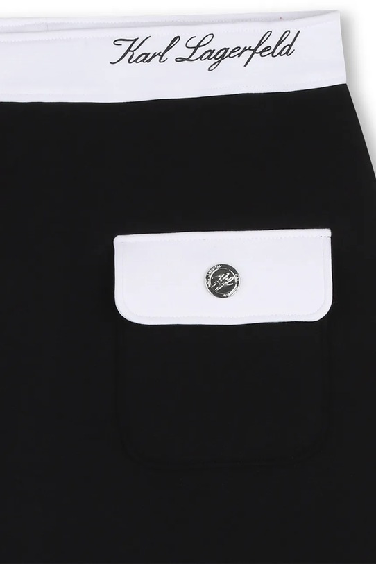 Dievčenská sukňa Karl Lagerfeld čierna Z31115.156.162