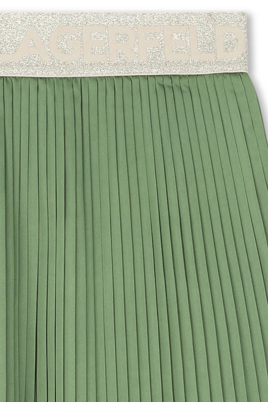 Dievčenská sukňa Karl Lagerfeld zelená Z31112.114.150