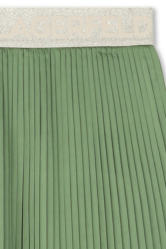 Dievčenská sukňa Karl Lagerfeld zelená Z31112.156.162