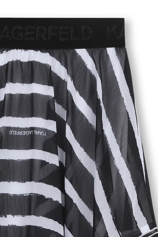 Dječja suknja Karl Lagerfeld crna Z31120.156.162