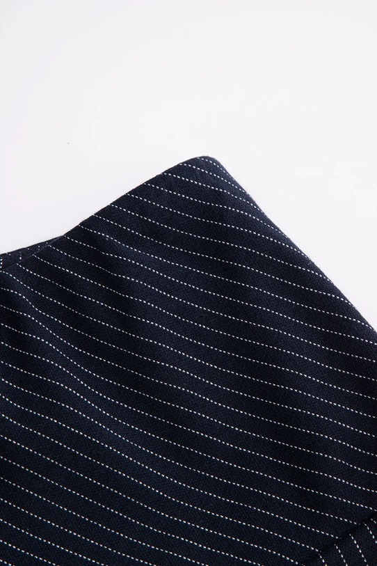 Dievča Coccodrillo skladaná sukňa s viskózou WC6125201SGJ tmavomodrá