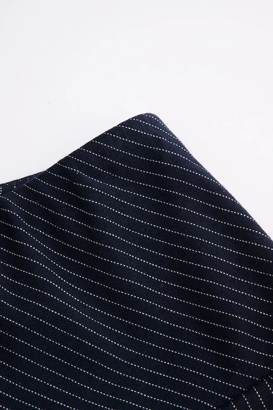 Dievča Coccodrillo skladaná sukňa s viskózou WC6125201SGJ tmavomodrá