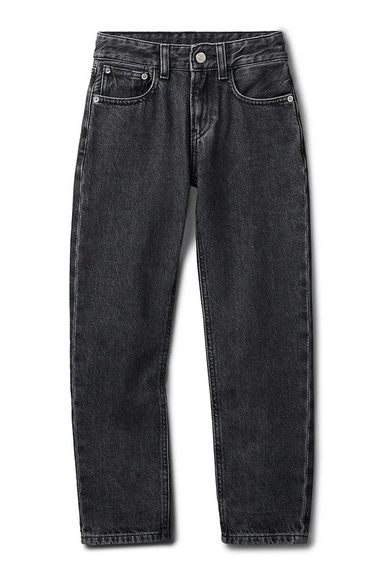 Detské rifle Calvin Klein Jeans STRAIGHT IB0IB02602.128.176.PPY2 čierna SS26
