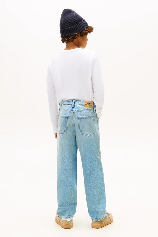 Tommy Hilfiger jeansy dziecięce BAGGY niebieski KB0KB10037.104.122.PPY2