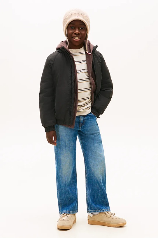 Chłopiec Tommy Hilfiger jeansy dziecięce RELAXED KB0KB10341.128.176.PPY2 niebieski