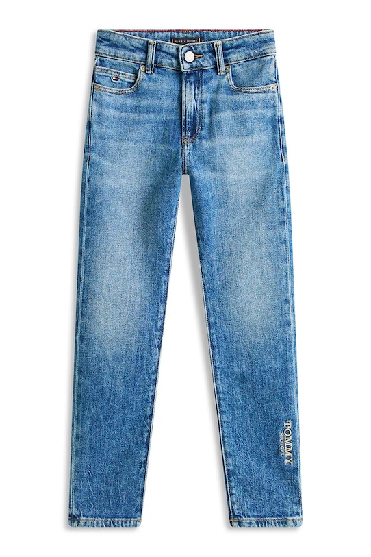 Tommy Hilfiger jeansy dziecięce STRAIGHT KB0KB10344.104.122.PPY2 niebieski SS26