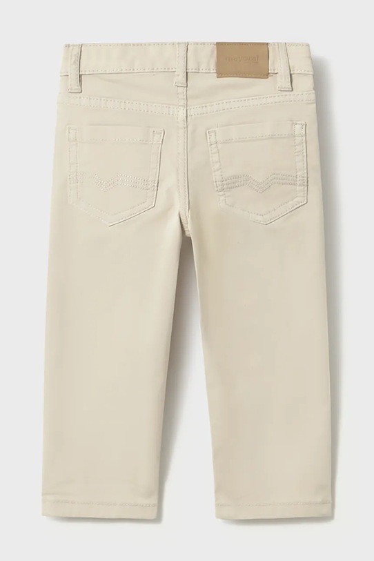 Mayoral spodnie niemowlęce 549.3F.Baby.PPY2 beżowy SS26