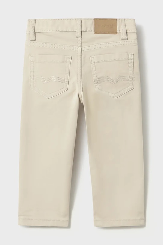 Mayoral spodnie niemowlęce 549.3F.Baby.PPY2 beżowy SS26