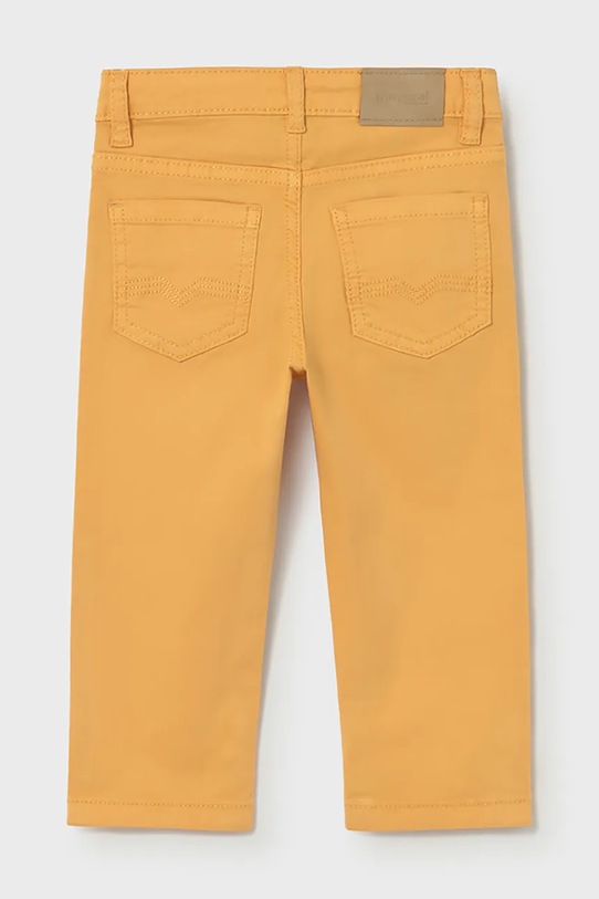 Mayoral spodnie niemowlęce 549.3F.Baby.PPY2 pomarańczowy SS26