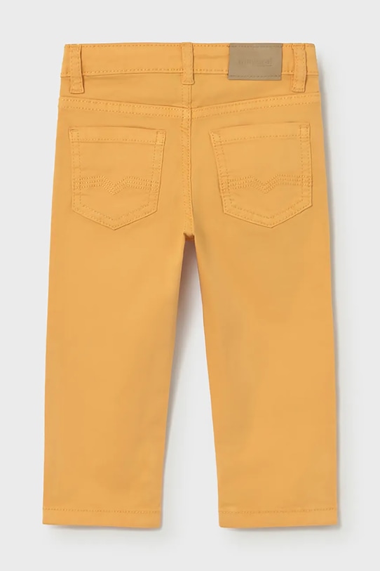 Mayoral spodnie niemowlęce 549.3F.Baby.PPY2 pomarańczowy SS26