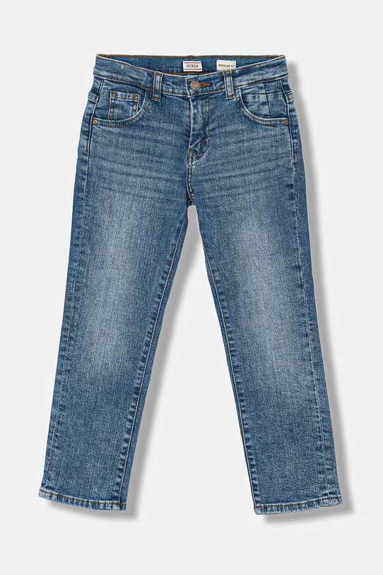 Guess jeansy dziecięce z regulacją niebieski N6RA02.D52Z0.PPY2