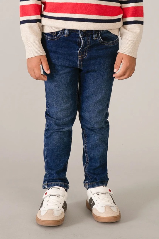 Mayoral jeansy dziecięce 3581.5E.Mini.PPY2 granatowy