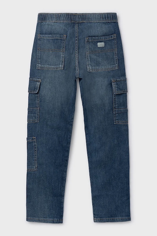 Mayoral jeansy dziecięce 6570.7F.Junior.PPY2 niebieski SS26