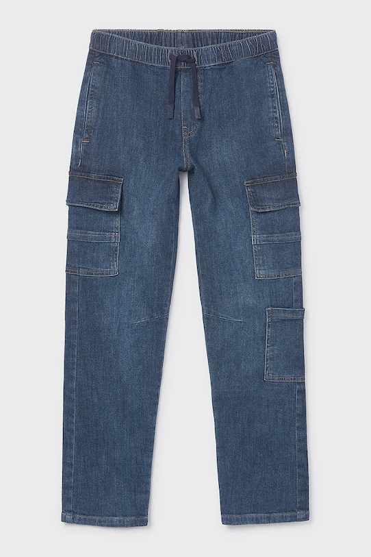 Mayoral jeansy dziecięce 6570.7F.Junior.PPY2 granatowy SS26