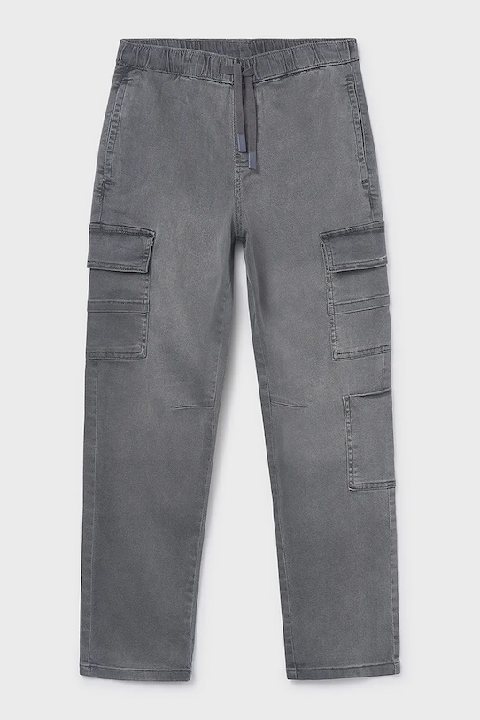 Otroške kavbojke Mayoral 6570.7F.Junior.PPY2 siva SS26