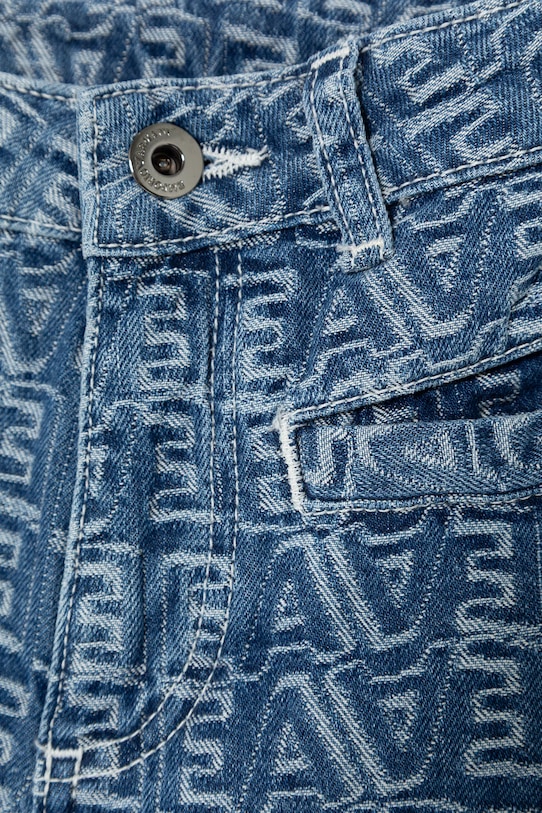 Chłopiec Emporio Armani jeansy dziecięce EB000933.AF24090 niebieski
