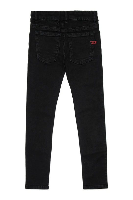 Diesel jeansy z bawełną dziecięce 1979 SLEENKER-J TROUSERS J00807.KXBB1 czarny SS26