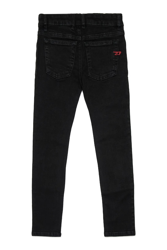 Diesel jeansy z bawełną dziecięce 1979 SLEENKER-J TROUSERS J00807.KXBB1 czarny SS26