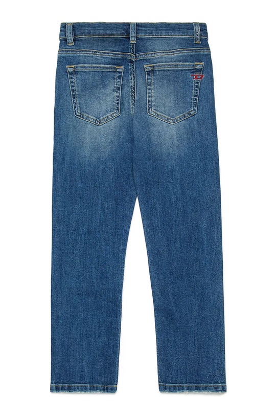 Diesel jeansy z bawełną dziecięce 2020 D-VIKER-J TROUSERS J00809.KXBS1 niebieski SS26