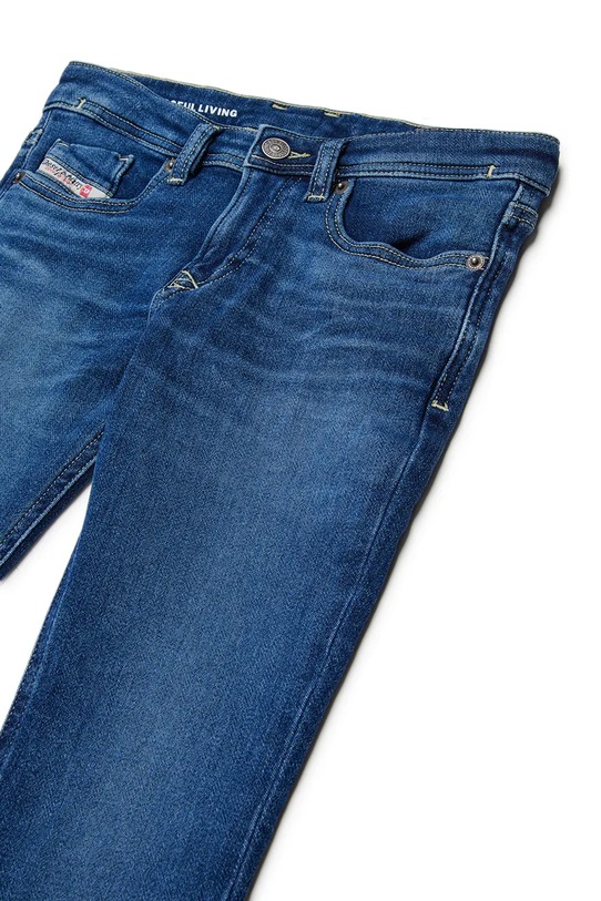 Chłopiec Diesel jeansy z bawełną dziecięce 1979 SLEENKER-J JJJ TROUSERS J00993.KXBR0 niebieski