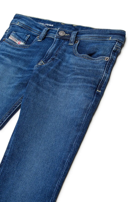 Chłopiec Diesel jeansy z bawełną dziecięce 1979 SLEENKER-J JJJ TROUSERS J00993.KXBR0 niebieski