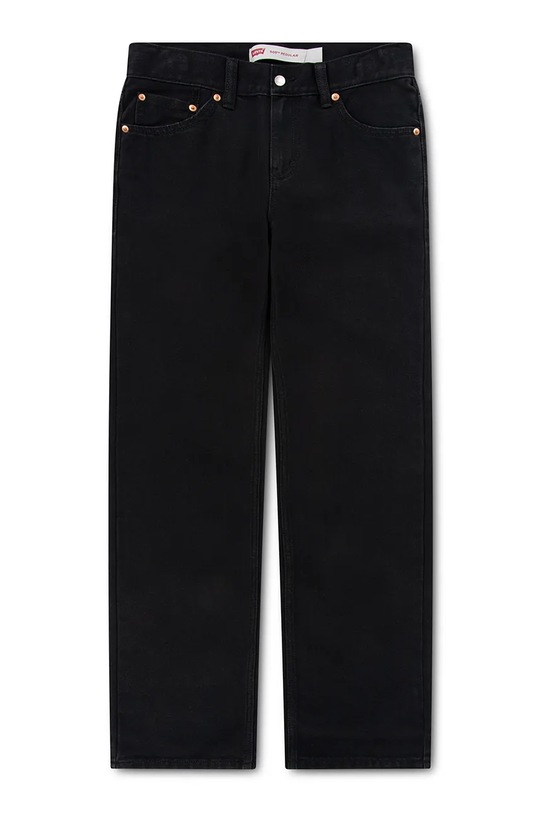 Παιδικά τζιν Levi's 505 REGULAR FIT JEAN τζιν παντελόνι μαύρο 8E5505