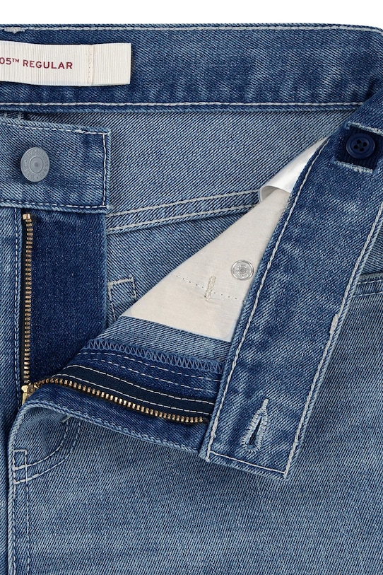 Levi's jeansy dziecięce 505 REGULAR FIT JEAN 9E5505 niebieski