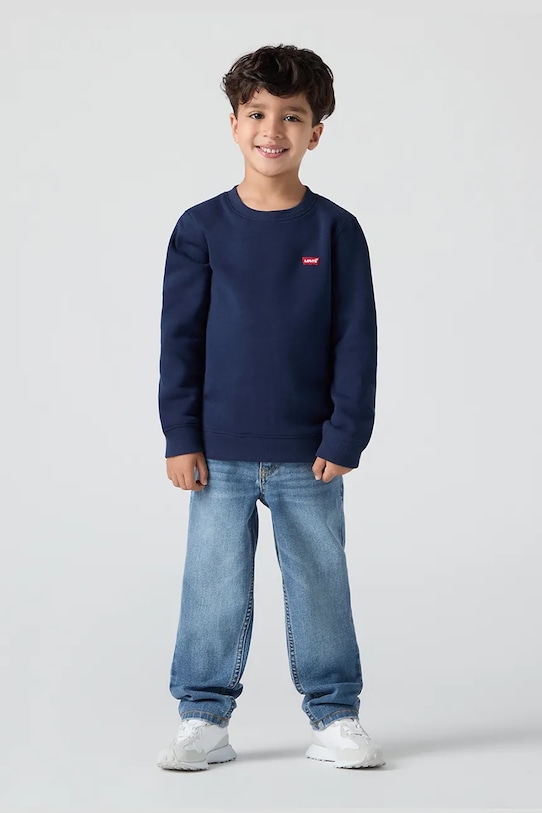 Levi's jeansy dziecięce 502 REGULAR TAPER JEANS 8EN856 niebieski