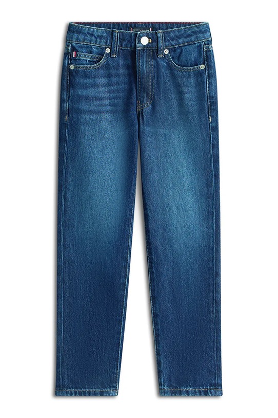 Tommy Hilfiger jeansy regular dziecięce STRAIGHT KB0KB10399.116.122.PPY2 granatowy SS26