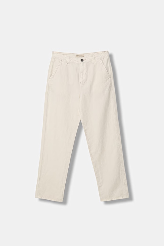 Guess spodnie dziecięce bawełniane beżowy L6GB01.WG5G0.PPY2.M