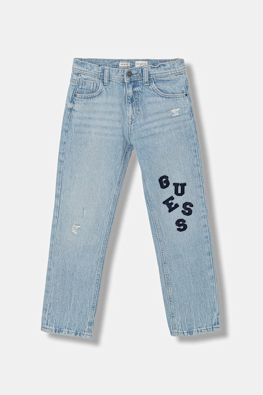 Guess jeansy regular dziecięce niebieski N6GA03.D5D70.PPY2.M