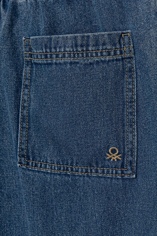 Chłopiec United Colors of Benetton jeansy jogger dziecięce 4KEHCF05K.G.Stagionale granatowy