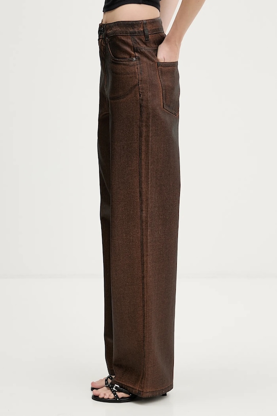 Gestuz jeansy brązowy 10910874