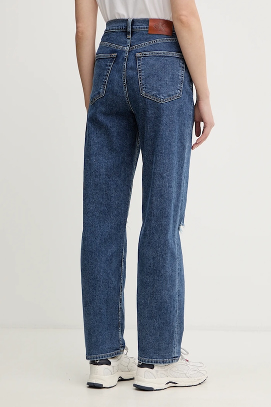 Ρούχα Τζιν παντελόνι Calvin Klein Jeans LV047E615G σκούρο μπλε